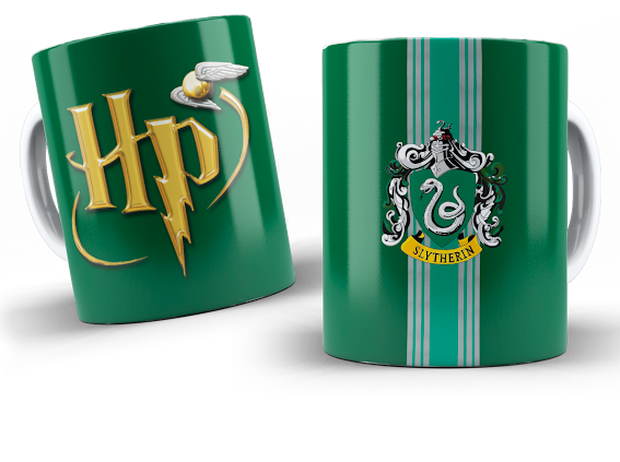 TAZZA HOGWARTS SERPEVERDE