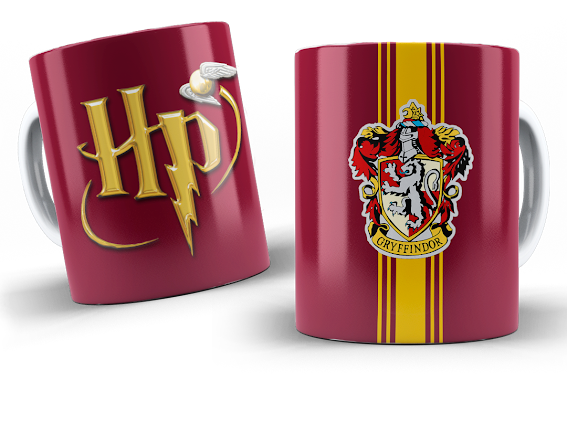 TAZZA HOGWARTS GRIFONDORO