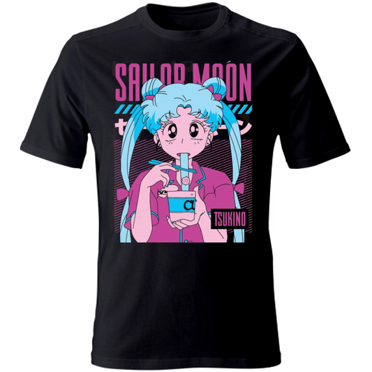 T-SHIRT UNISEX ADULTI E BAMBINI SAILOR MOON