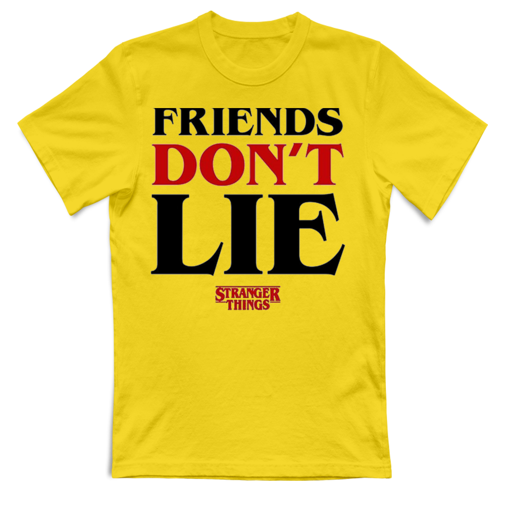 T-Shirt Bambino Stranger Things Friends Lie