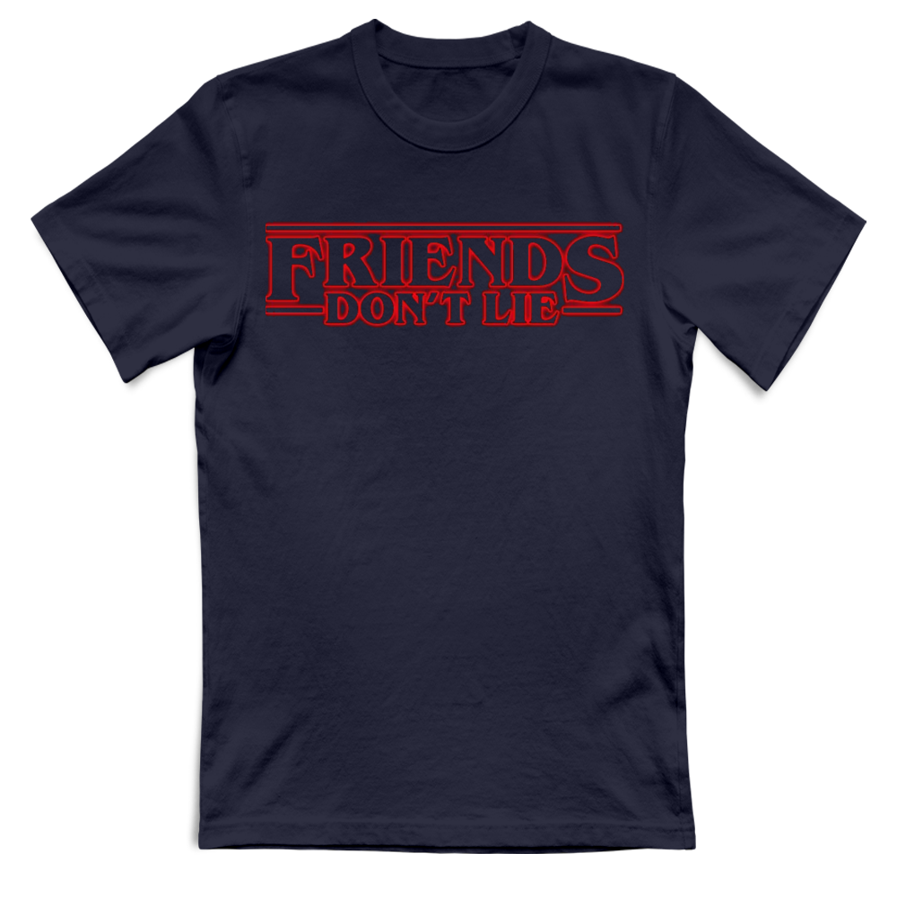 T-Shirt Unisex Adulti e Bambini Stranger Things Friends