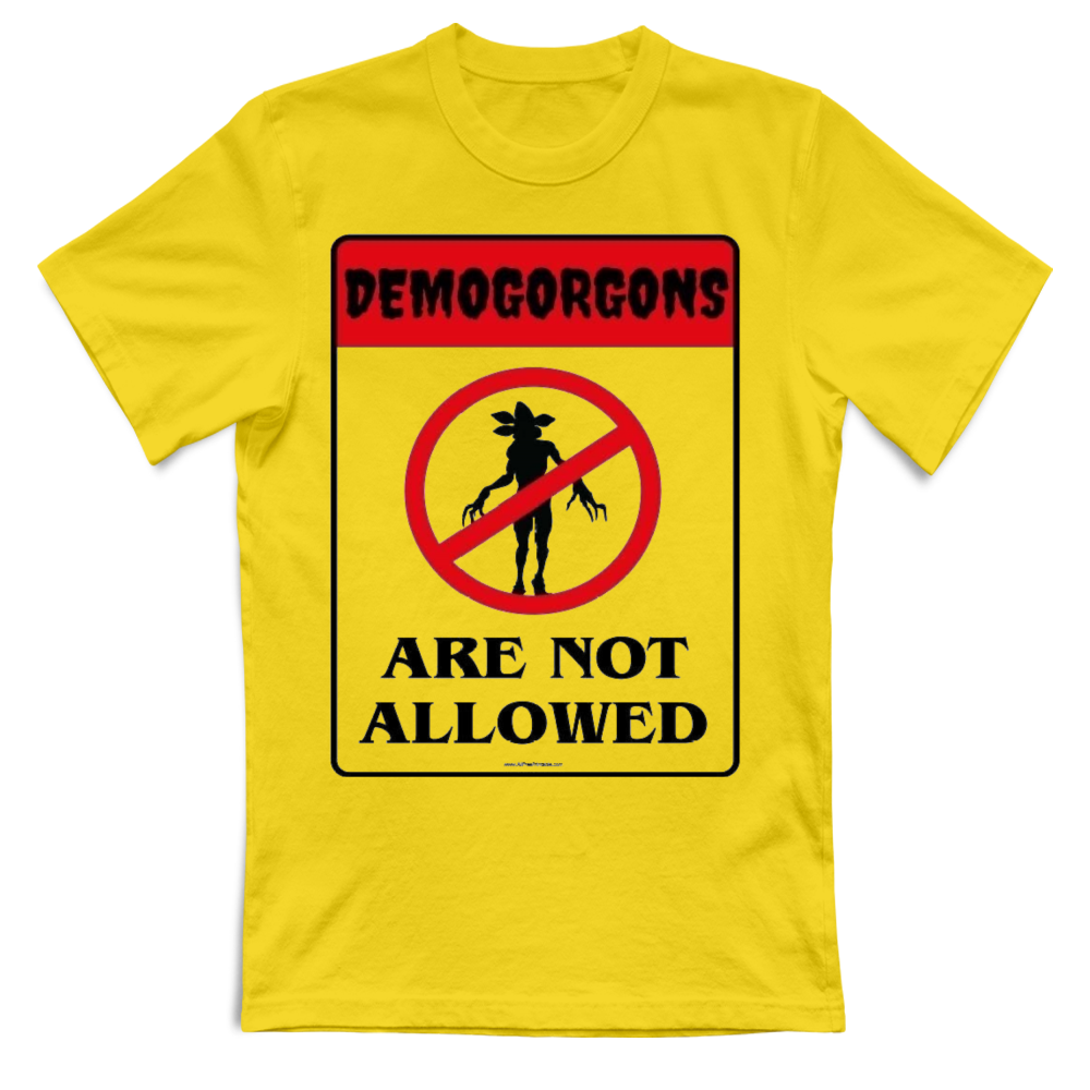 T-Shirt Bambino Stranger Things Are Not Allowed
