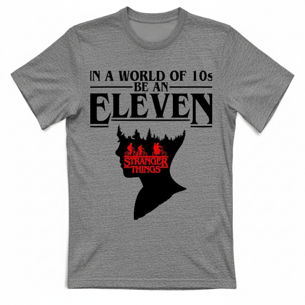 T-Shirt Unisex Adulti e Bambini Stranger Things World