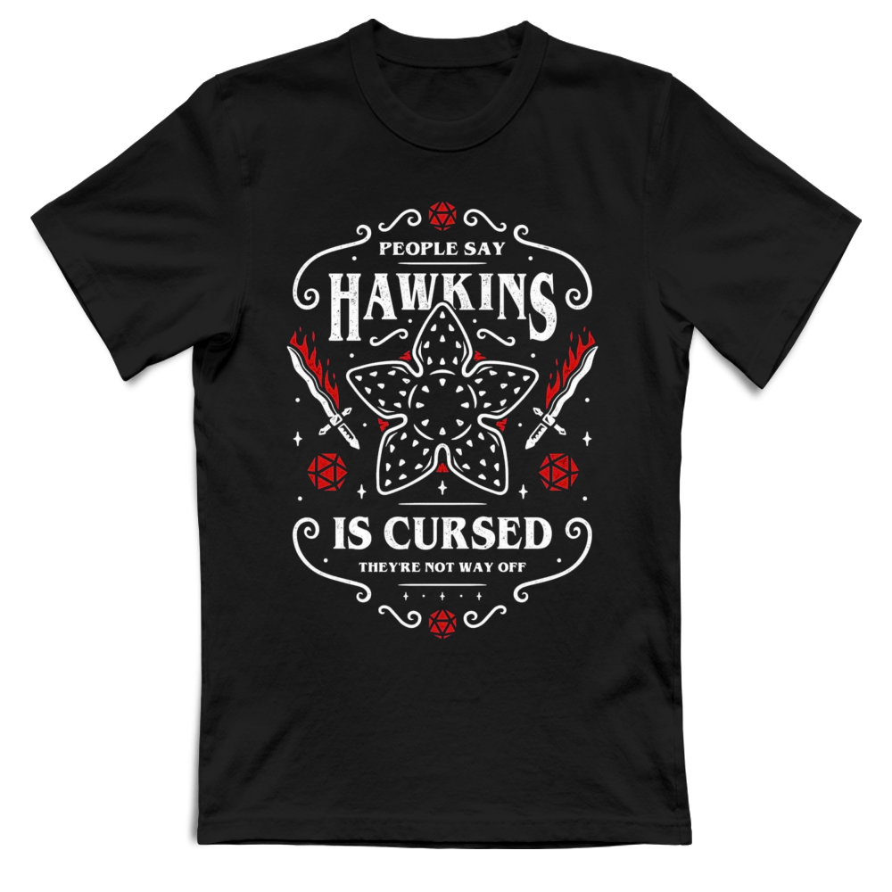 T-Shirt Unisex Stranger Things Hawkins
