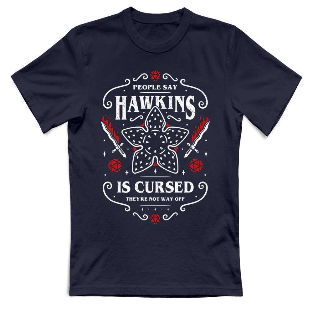 T-Shirt Unisex Stranger Things Hawkins