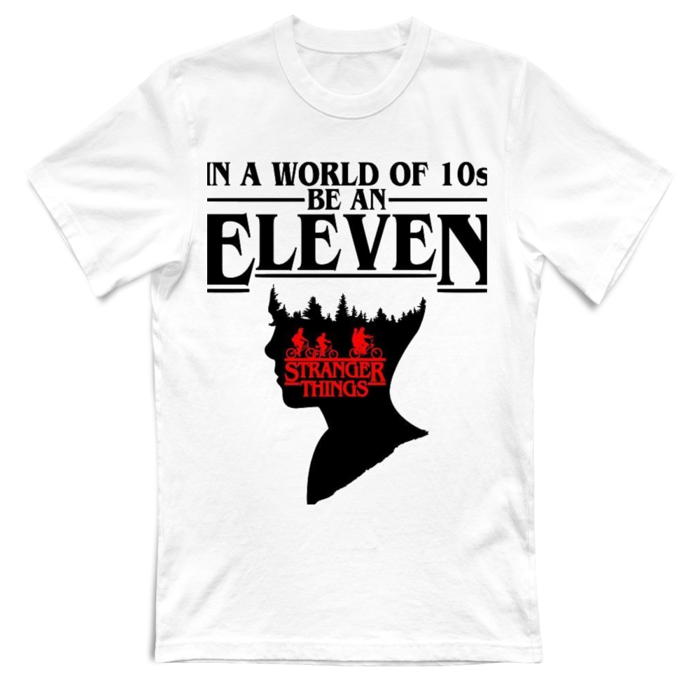 T-Shirt Unisex Adulti e Bambini Stranger Things World