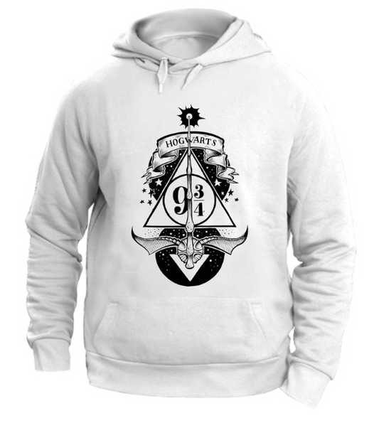 FELPA CON CAPPUCCIO UNISEX ADULTI E BAMBINI 9 3/4