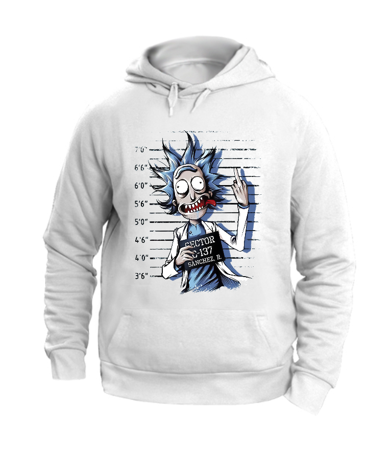 FELPA CON CAPPUCCIO UNISEX ADULTI E BAMBINI SANCHEZ