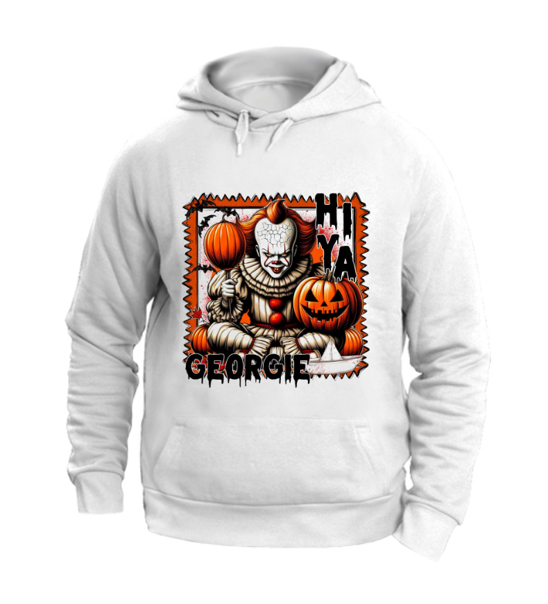 FELPA CON CAPPUCCIO UNISEX ADULTI E BAMBINI IT