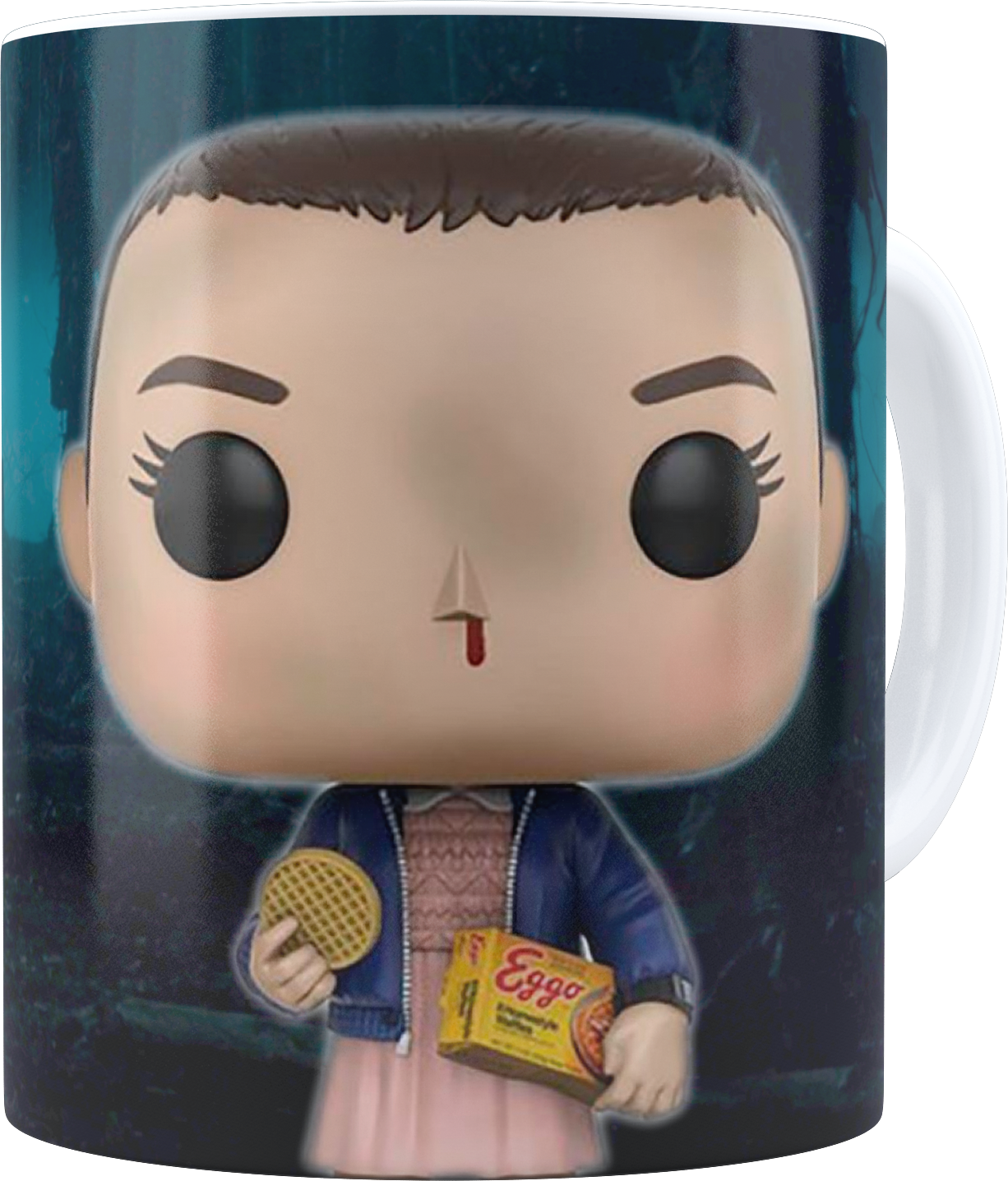 TAZZA MUG FUNKO STRANGER THINGS ELEVEN WITH EGGOS