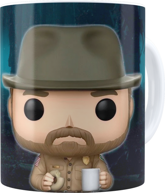 TAZZA MUG FUNKO STRANGER THINGS HOPPER